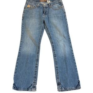 Cinch Ian Slim Fit Mens Jeans 32x30 Medium Wash Straight Leg Denim MB62036001